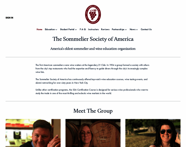 Sommeliersocietyofamerica.org thumbnail