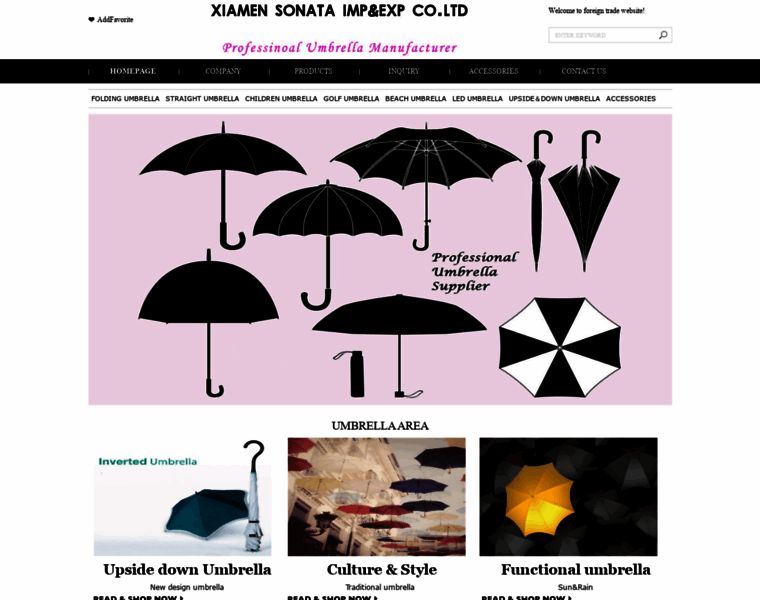 Sonata-umbrella.com thumbnail