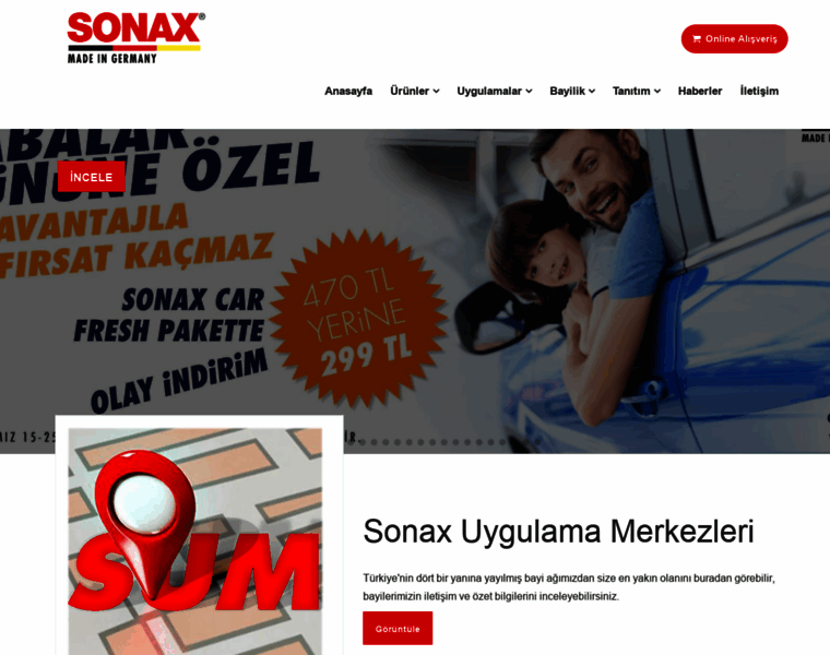 Sonax.com.tr thumbnail