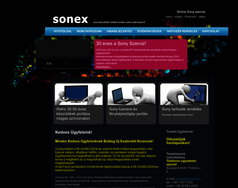 Sonex.hu thumbnail