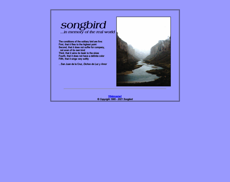 Songbird.com thumbnail