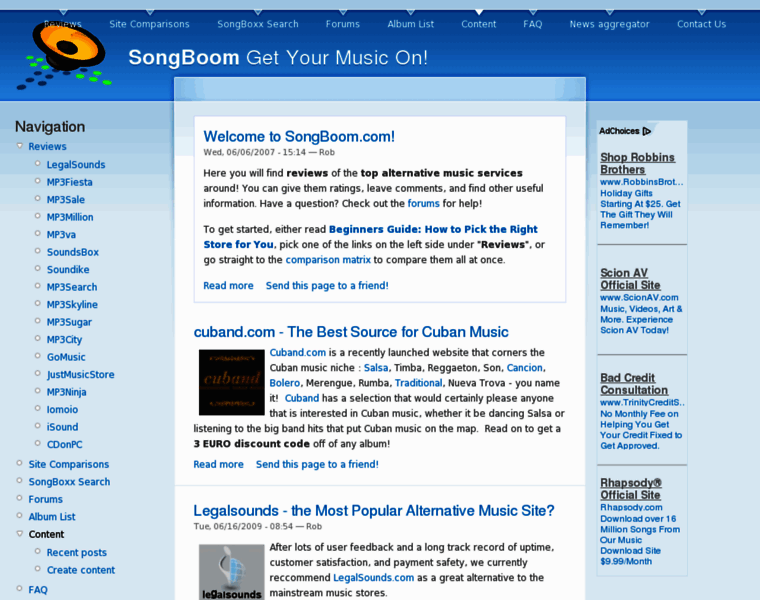 Songboom.com thumbnail