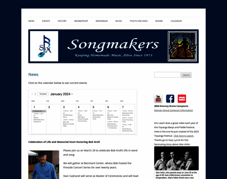 Songmakers.org thumbnail