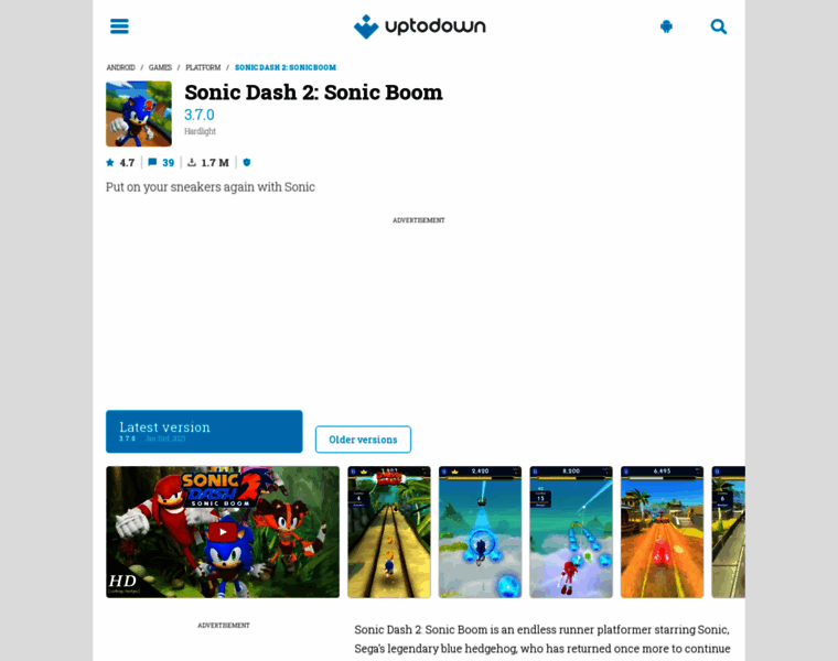 Sonic-dash-2-sonic-boom.en.uptodown.com thumbnail