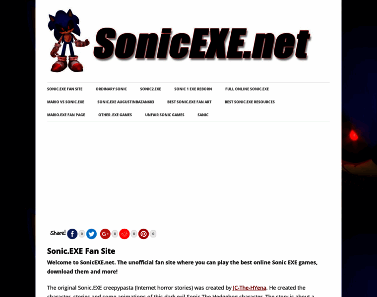 Sonicexe.net thumbnail
