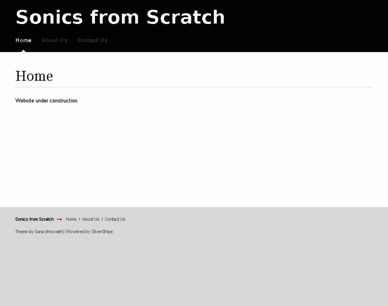 Sonicsfromscratch.co.nz thumbnail