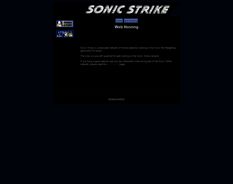 Sonicstrike.net thumbnail