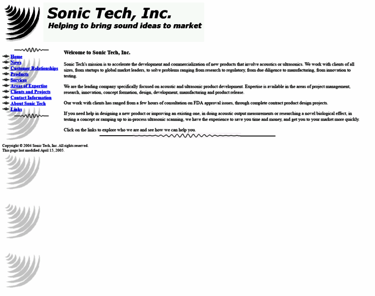 Sonictech.com thumbnail