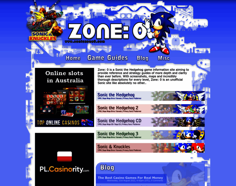 Soniczone0.com thumbnail