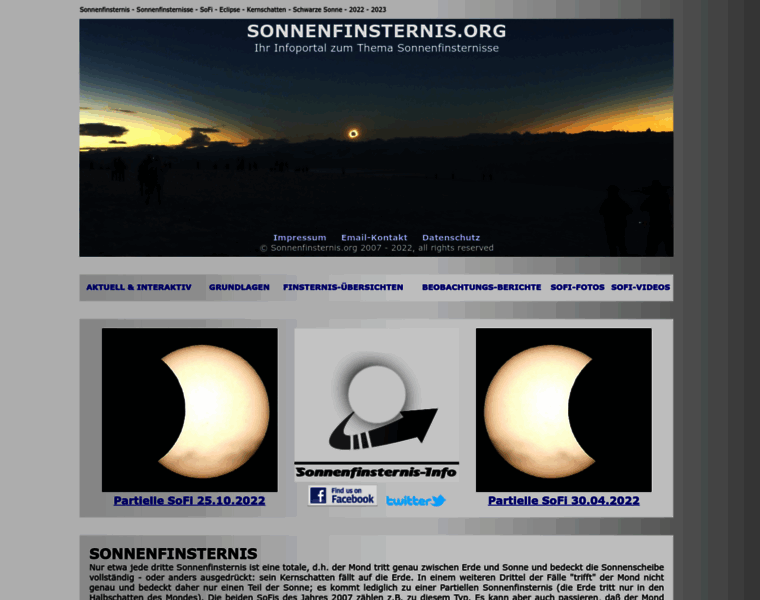 Sonnenfinsternis.org thumbnail