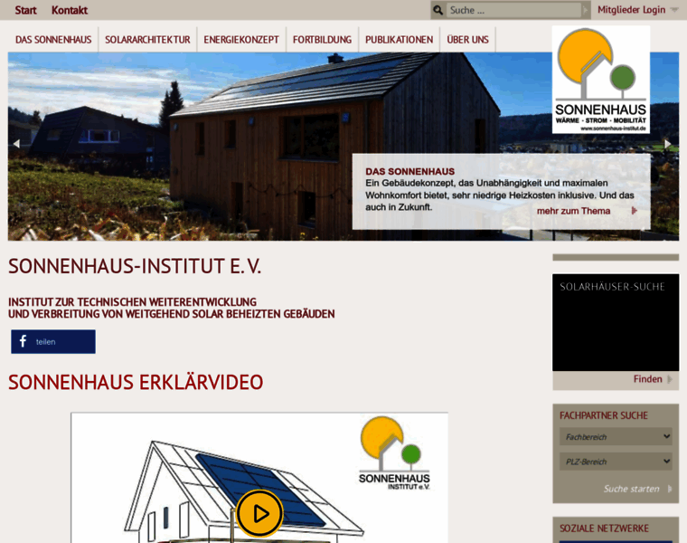 Sonnenhaus-institut.de thumbnail