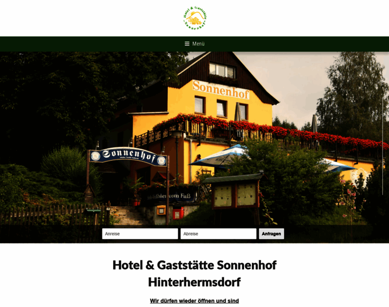 Sonnenhof-hinterhermsdorf.de thumbnail