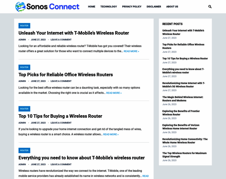 Sonos-connect.com thumbnail