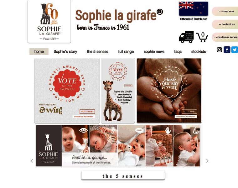 Sophiethegiraffe.net.nz thumbnail Sophiethegiraffe.net.nz thumbnail