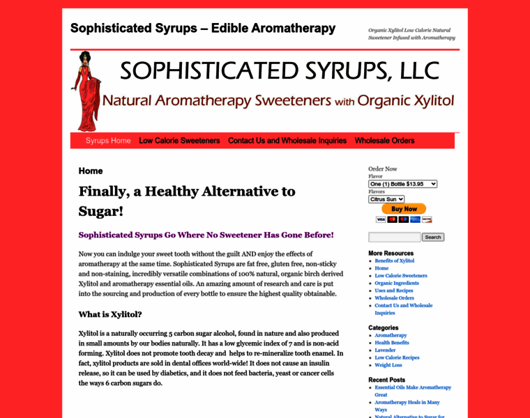 Sophisticatedsyrups.com thumbnail
