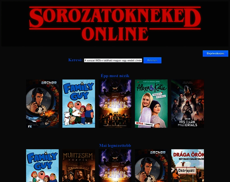Sorozatokonline.net thumbnail