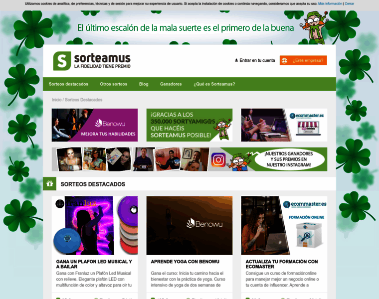 Sorteamus.com thumbnail
