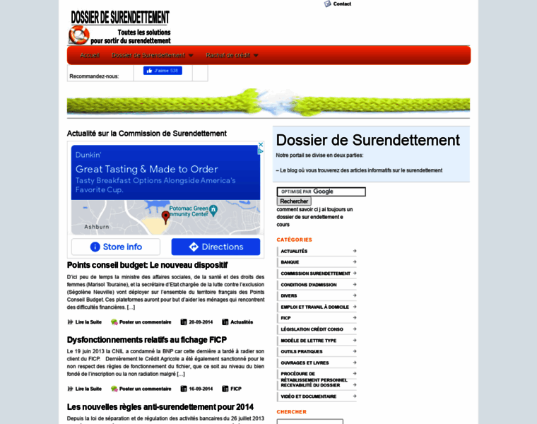 Sortir-surendettement.com thumbnail
