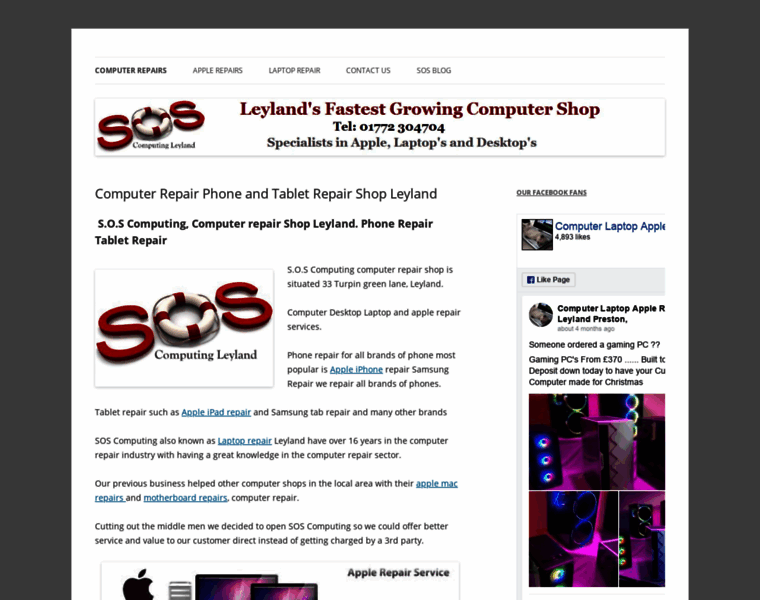 Sos-computing.co.uk thumbnail