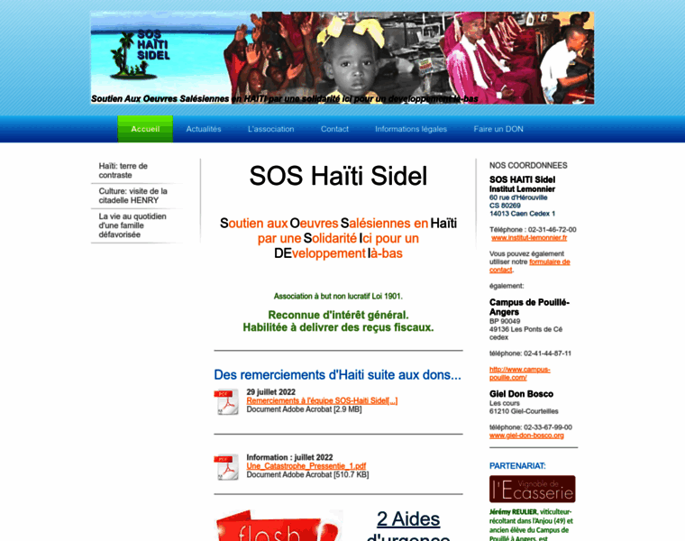 Sos-haiti-sidel.fr thumbnail