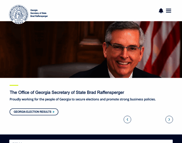 sos.ga.gov at WI. Homepage | Georgia Secretary of State