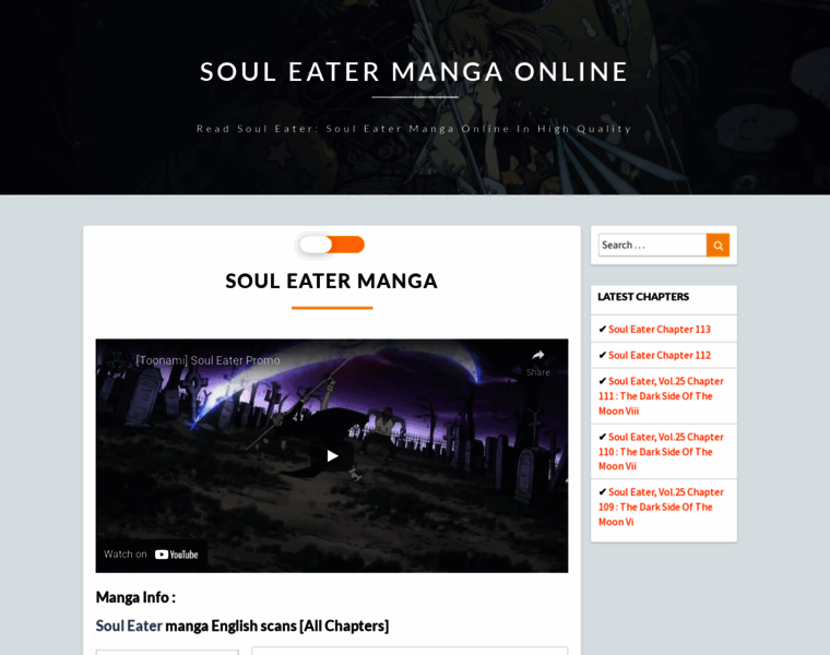 Soul-eaters.com thumbnail