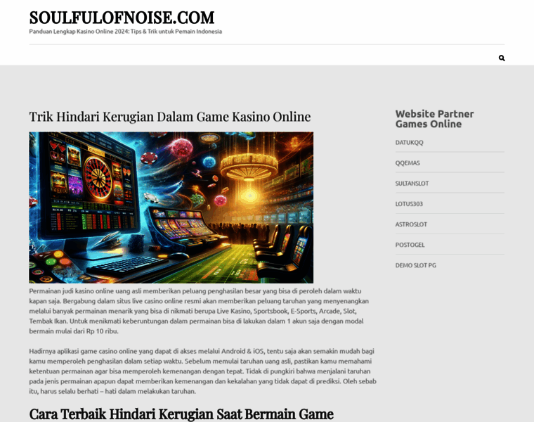 Soulfulofnoise.com thumbnail