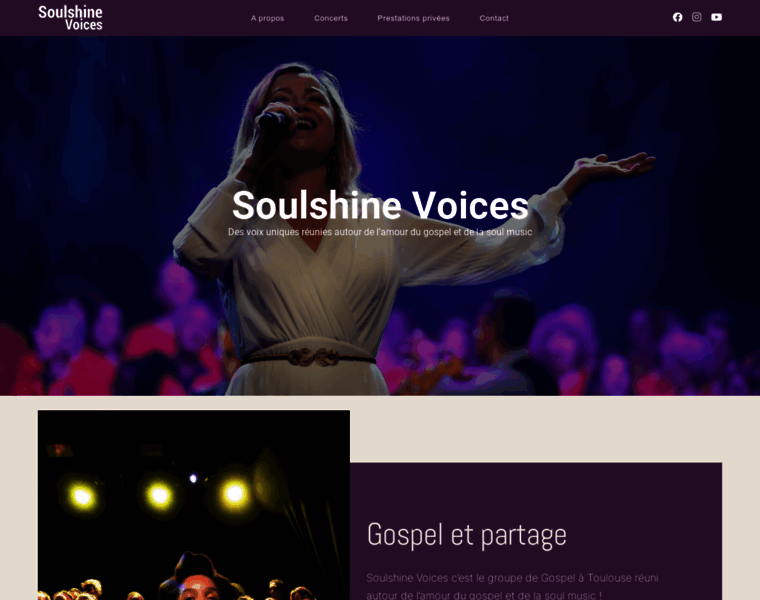 Soulshinevoices-gospel.com thumbnail