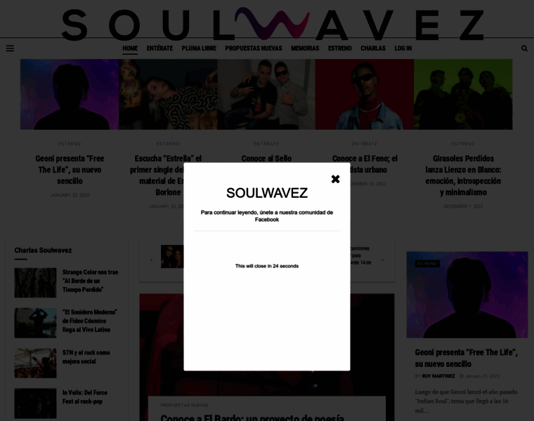 Soulwavez.com thumbnail