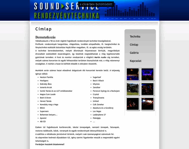 Sound-service.hu thumbnail