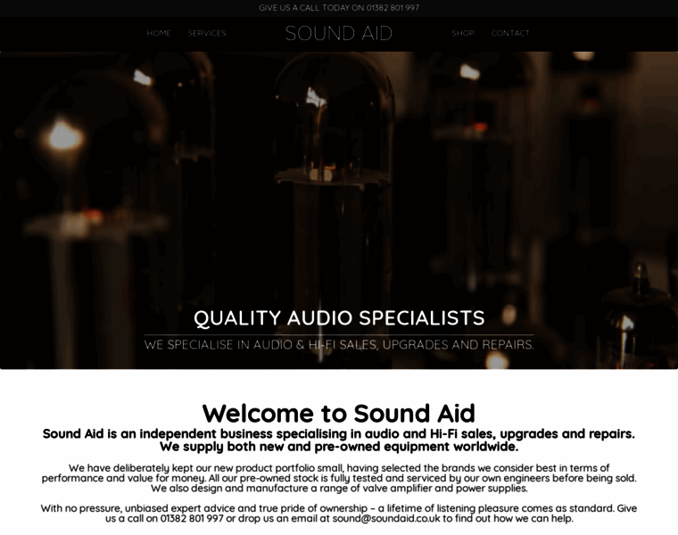 Soundaid.co.uk thumbnail