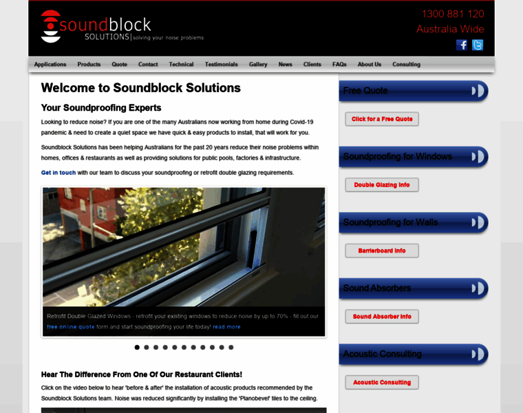 Soundblock.com.au thumbnail