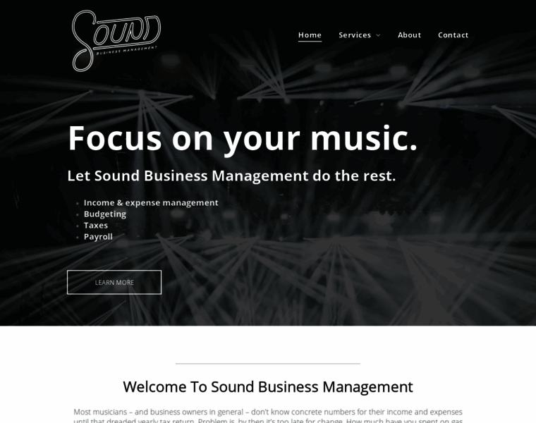 Soundbusinessmanagement.com thumbnail