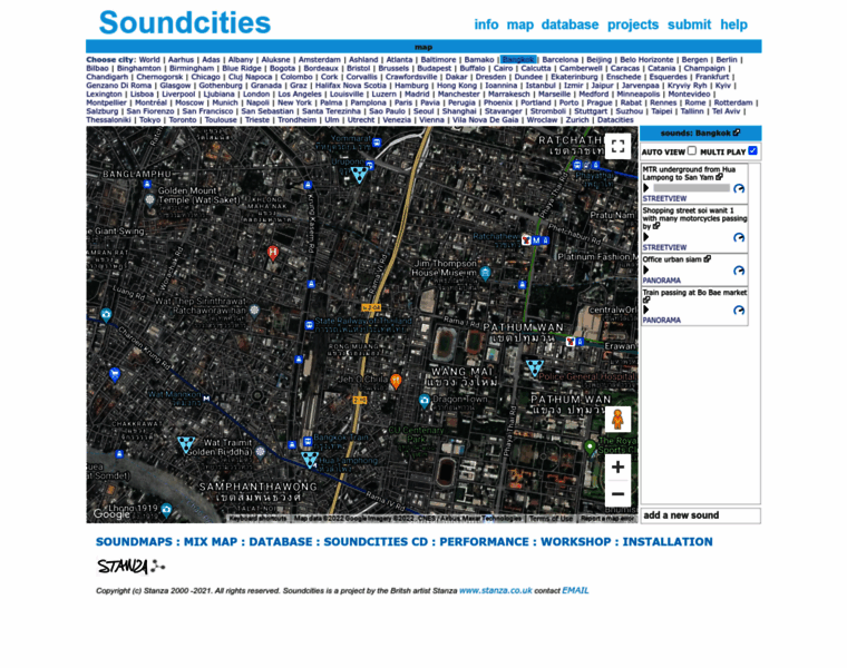 Soundcities.com thumbnail