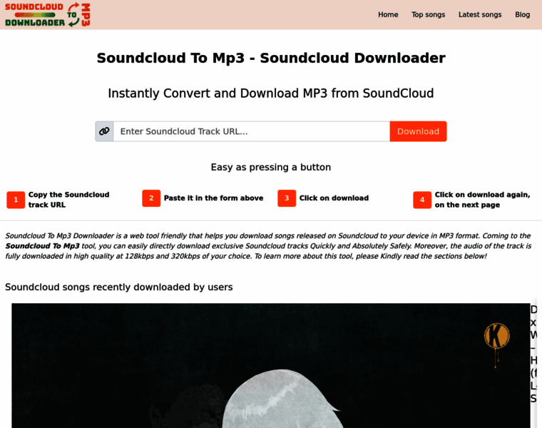 Soundcloudtomp3downloader.net thumbnail