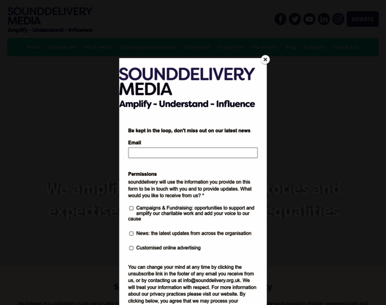 Sounddelivery.org.uk thumbnail