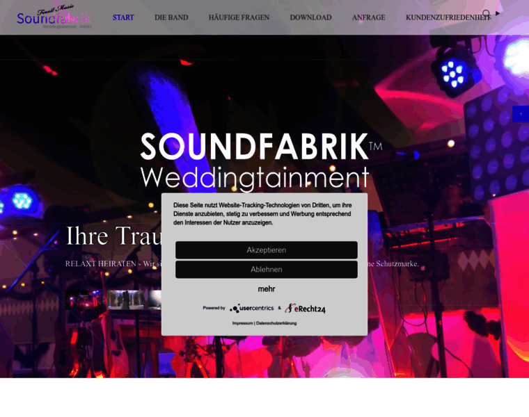Soundfabrik-band.de thumbnail