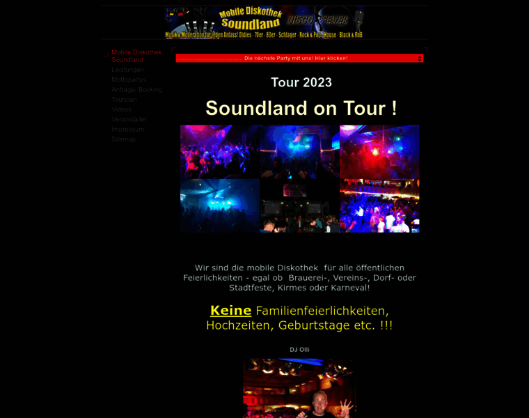 Soundland-diskothek.de thumbnail