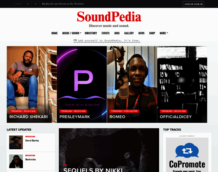 Soundpedia.com thumbnail