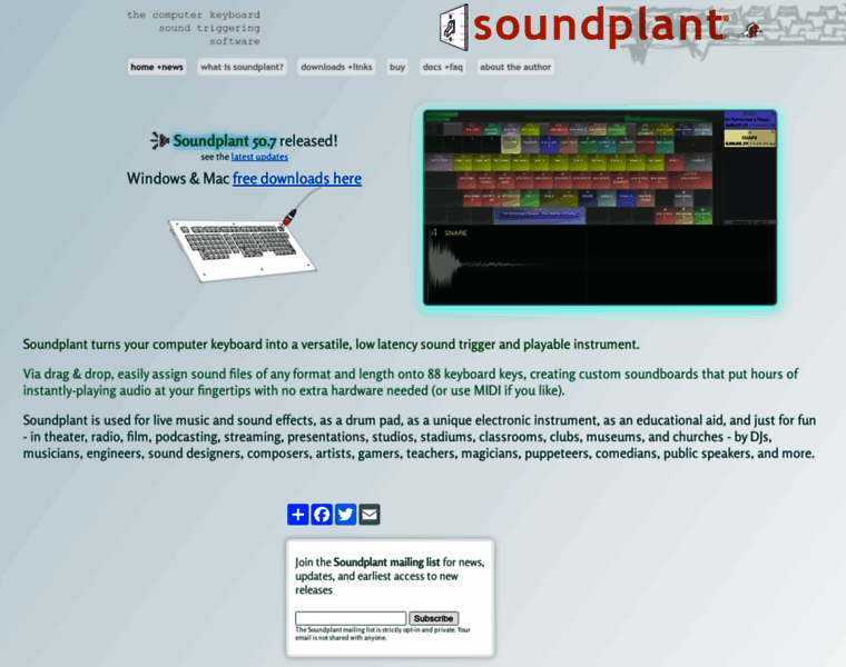 Soundplant.org thumbnail