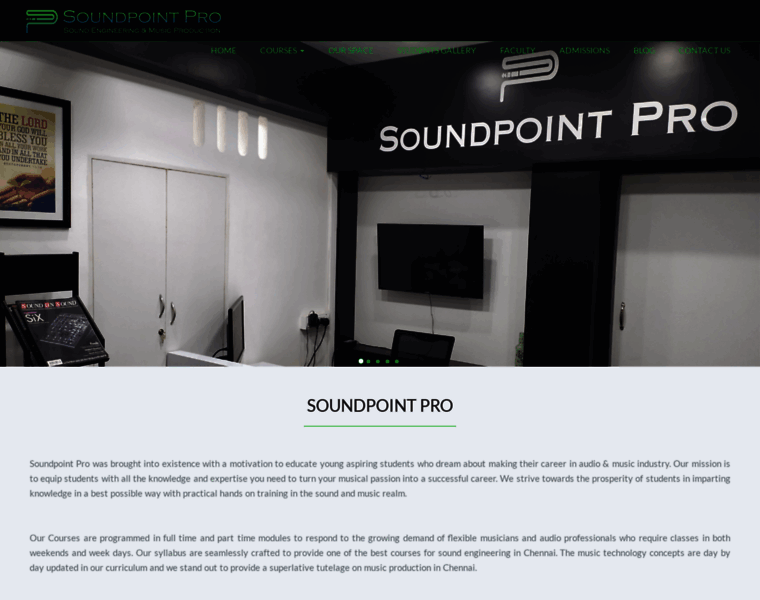 Soundpointpro.com thumbnail