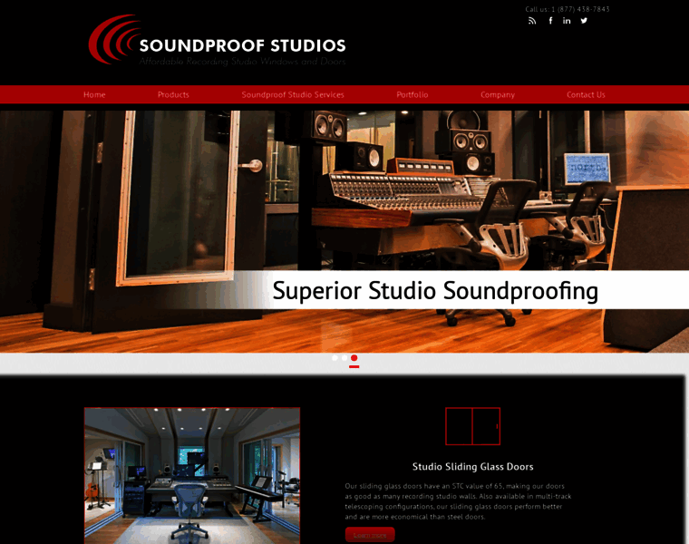 Soundproofstudios.com thumbnail