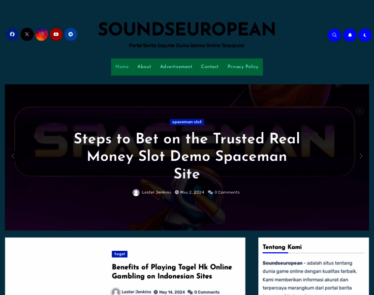 Soundseuropean.com thumbnail