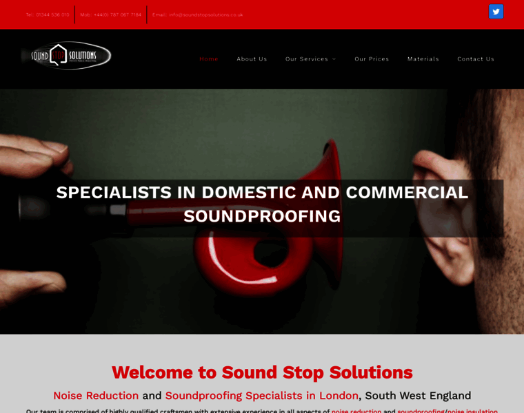 Soundstopsolutions.co.uk thumbnail
