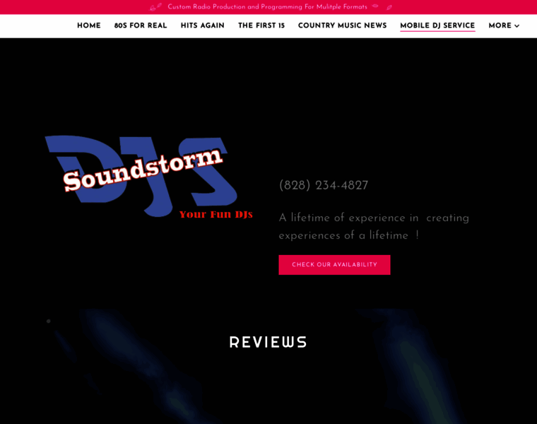 Soundstormdjs.com thumbnail