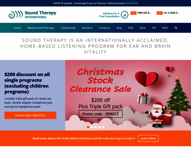 Soundtherapy.com.au thumbnail