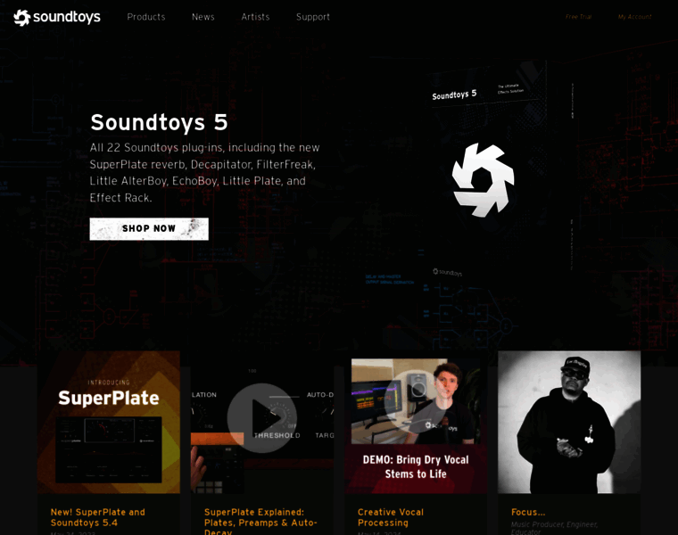 Soundtoys.com thumbnail