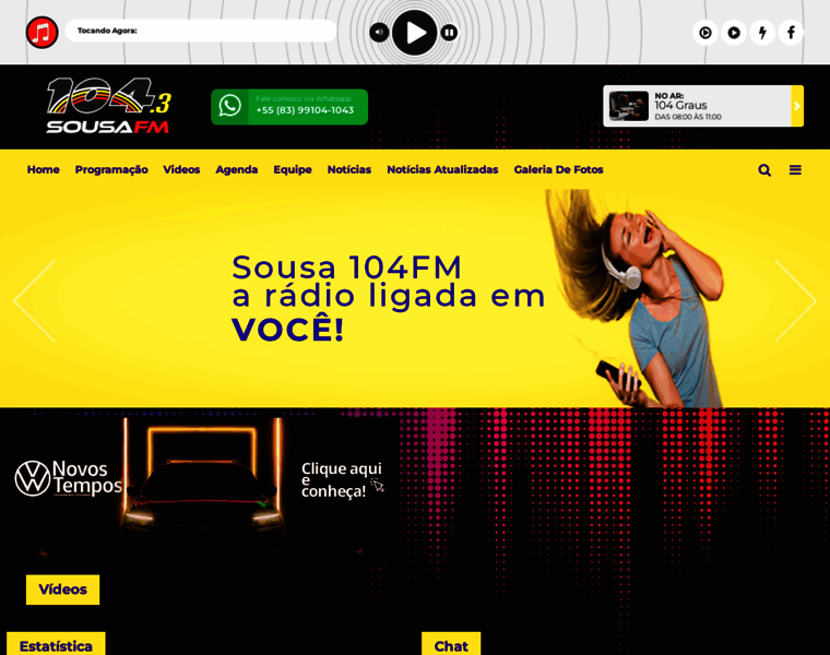 Sousa104fm.com.br thumbnail