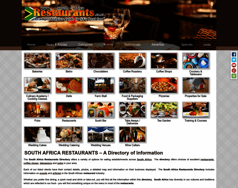 South-africa-restaurants.co.za thumbnail
