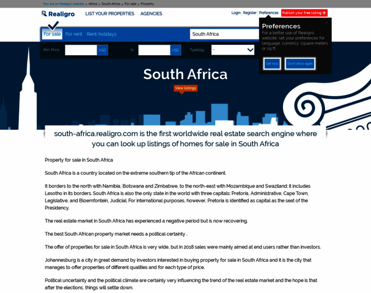 South-africa.realigro.com thumbnail